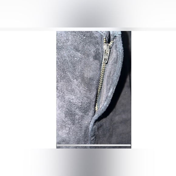 Joie Jeans Black Suede Leather Skinny Pants Size 27 - Picture 4 of 16